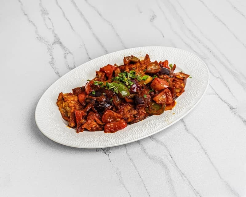 LAMB CHILLI MOMO (10 pieces)